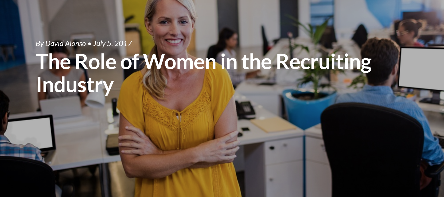 The Role of Women in the Recruiting Industry