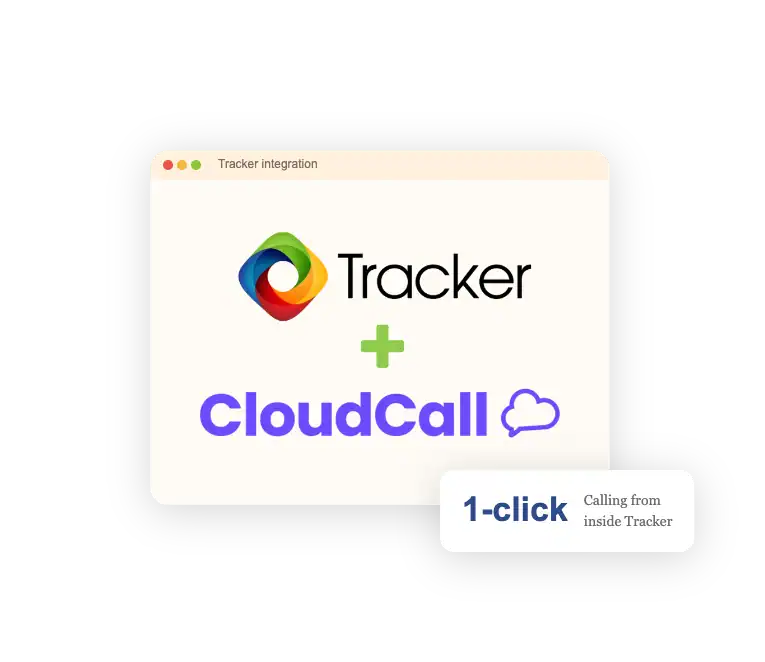 Tracker and CloudCall integration