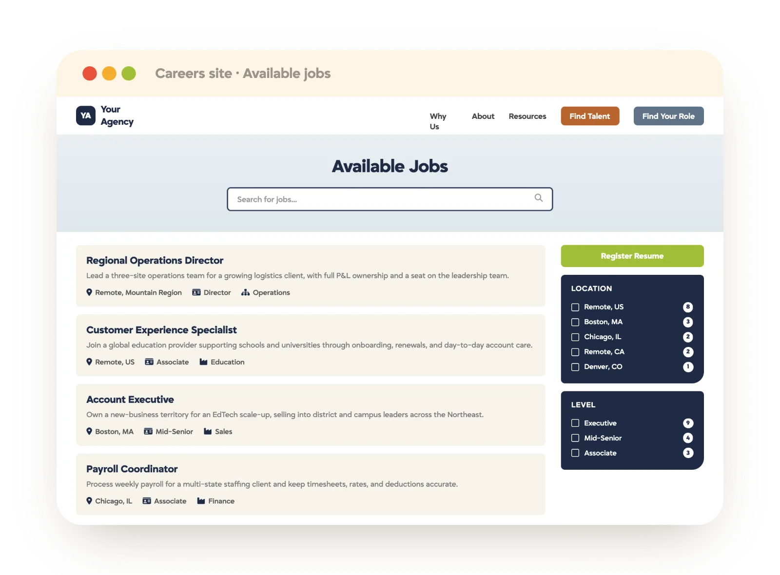 branded-careers-site-job-search-filters